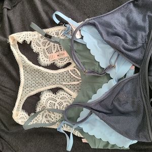 NWT Victoria's Secret Bralette Bundle